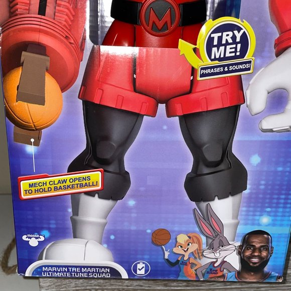 LeBron James & Marvin The Martian Space Jam Toys Action Figures - Picture 8 of 8